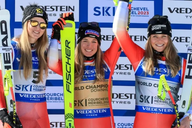 First World Championship medal for Nina Ortlieb, Head