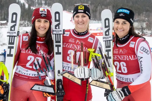 Eight out of nine podiums for the HEAD Worldcup Rebels in Kvitfjell