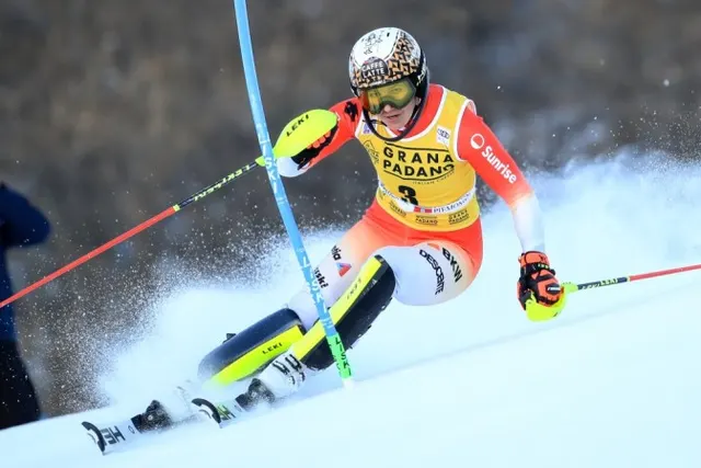 Second Slalom victory back-to-back for Wendy Holdener