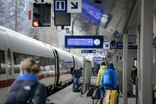 New rail connection from Hamburg to St. Anton am Arlberg, Austria