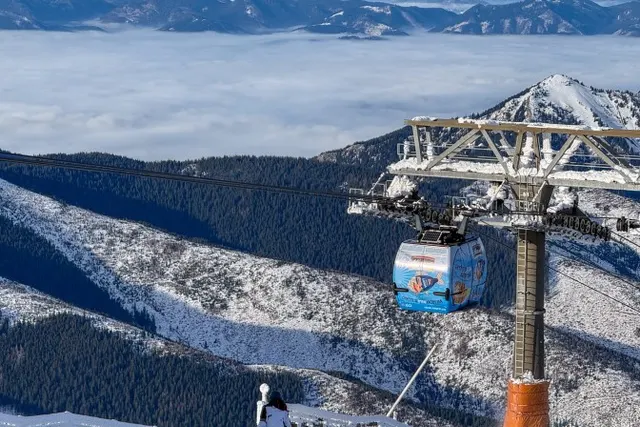 Jasná Chopok ski resort in Slovakia