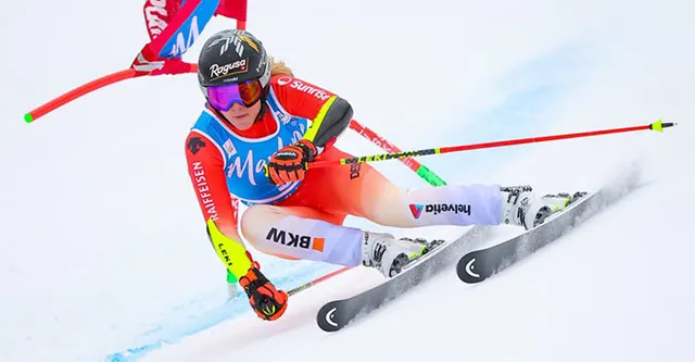 Fourth podium in the Giant Slalom for Lara Gut-Behrami