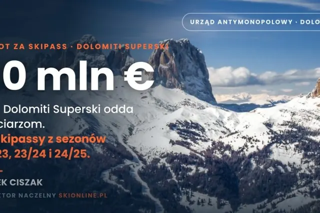 It is official: Dolomiti Superski will refund skiers €30 million for ski passes