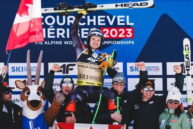 James Crawford wins sensational Gold in World Championship Super-G