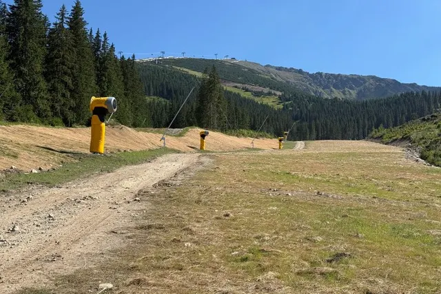 A new piste in Jasná, and a gondola next year. I went to see what is changing