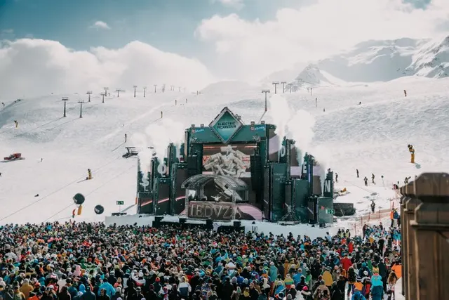 Electric Mountain Festival 2023: 18,000 fans celebrated on Sölden’s Giggijoch at over 2,000 meters
