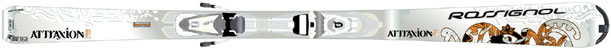 skis Intersport Rossignol Attraxion II + wiązanie Saphir