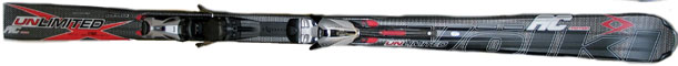 skis Intersport Voelkl Unlimited ACM + wiązanie 3M 10