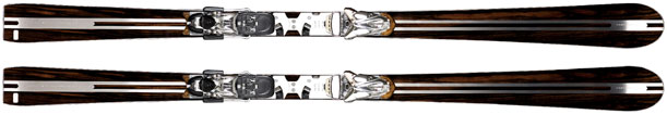 skis Vist Aurum Black