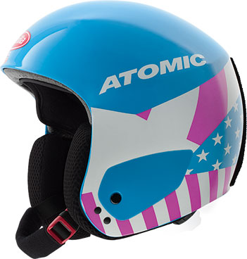 ski helmets Atomic REDSTER REPLICA Mikaela Blue