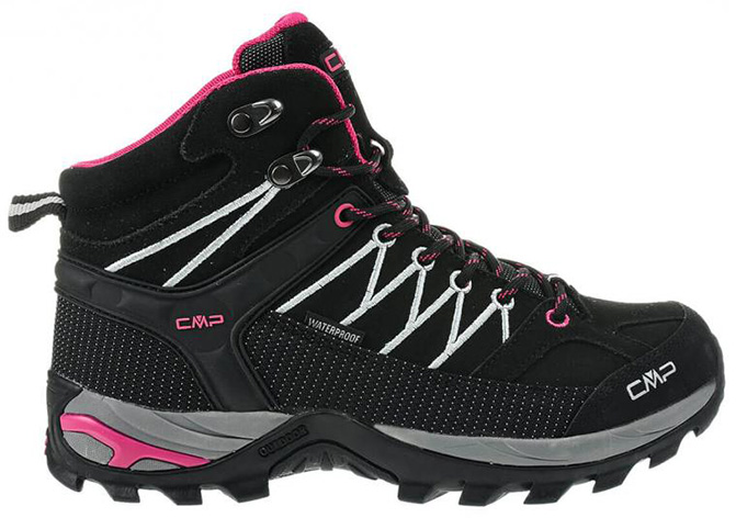 CMP Buty trekkingowe damskie CMP RIGEL MID (nero-glacier)