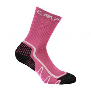 CMP Skarpety trekkingowe CMP POLY MID (geraneo-bianco)