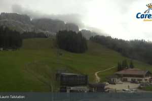 Live cam Carezza  König Laurin Talstation (LIVE Stream)