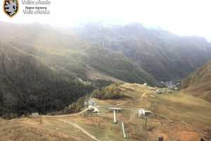 Live cam Gressoney Monterosa Ski Pista Bettaforca - Sant `Anna