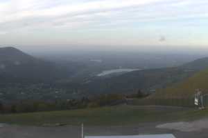 Live cam Międzybrodzie Żywieckie Góra Żar Góra Żar - widok na Kozubnik